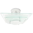 thumbnail image 1 of Lampara De Techo Luz Ideal, Plafón Satélite Cuadrado Blanco., 1 of 5
