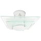 thumbnail image 1 of Lampara De Techo Luz Ideal, Plafón Satélite Cuadrado Blanco., 1 of 5