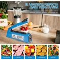 thumbnail image 2 of Sellador de Bolsas de Pl&aacute;stico, M&aacute;quina Selladora por Impulso Manual 12 Pulgadas, Quick Heat Sealer Maquina Sellador T&eacute;rmico de Bolsas de PE y PP(30 CM), 2 of 7