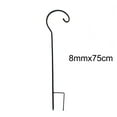 thumbnail image 1 of Bgsha Garden Decor Hanging Hook Birdbath Support 8mm*115cm Versatile Usage Easy Installation Functional Outdoor Space, 1 of 7