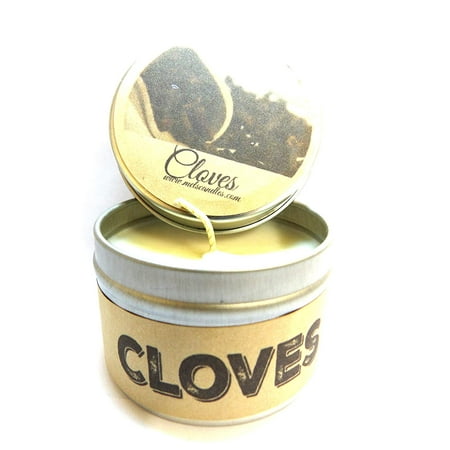 Clove Tree Candle - Cloves 4oz All Natural Soy Candle Tin - Handmade in Rolla Missouri