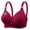 Red, variant on Push Up Wireless Bras For Women No Underwire Full Coverage Lightweight Plus Size Solid Color Spaghetti Strap Women's Breathable Bralettes Bras