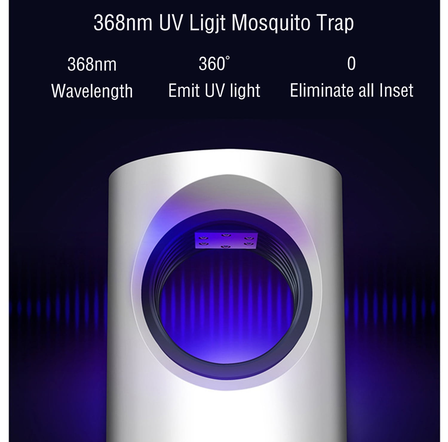 uv 368 nm mosquito