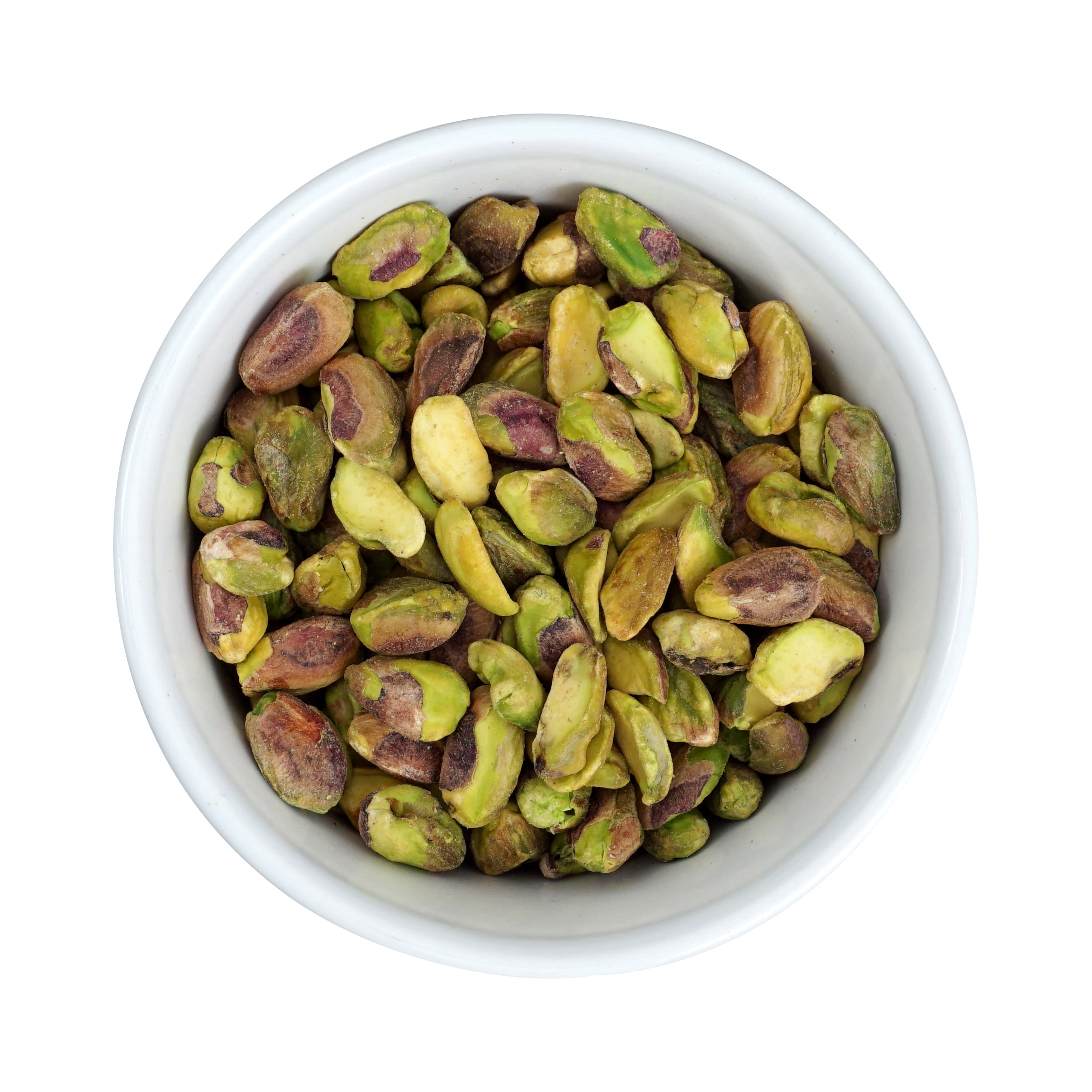 Pistachios Shelled Raw Unsalted, 2 Pound Bag, No Shell Pistachio Nuts 32 Ounce Bulk Bag