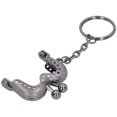 thumbnail image 4 of Marco de monedero de metal con cierre de broche, asa para bolso pequeño, portátil, en relieve, Retro, 5cm, color negro B01‑028—00518, 4 of 8