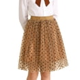 thumbnail image 2 of hengsof Girls Tulle Elastic Waist Elegant Mesh Tutu Short Skirts for Special Occasions, 2 of 8