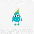 thumbnail image 4 of Inktastic Blue Monster Girls Toddler Dress, 4 of 5
