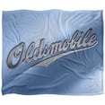 thumbnail image 2 of Oldsmobile Blanket, 50'x60' Chrome Logo Silky Touch Super Soft Throw Blanket, 2 of 6