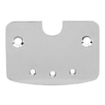 thumbnail image 4 of Guitar Neck Plate, Brass-plated Hinge Instrument Replacement Musical Tele Neck Plate  For 3-String Cigar Box, 4 of 8