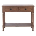 thumbnail image 5 of SAFAVIEH Allura French Brown Wood Console Table with Drawer (35.5 in. W x 13 in. D x 29.5 in. H), 5 of 14
