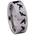thumbnail image 3 of Crow Tungsten Carbide Ring, 3 of 9