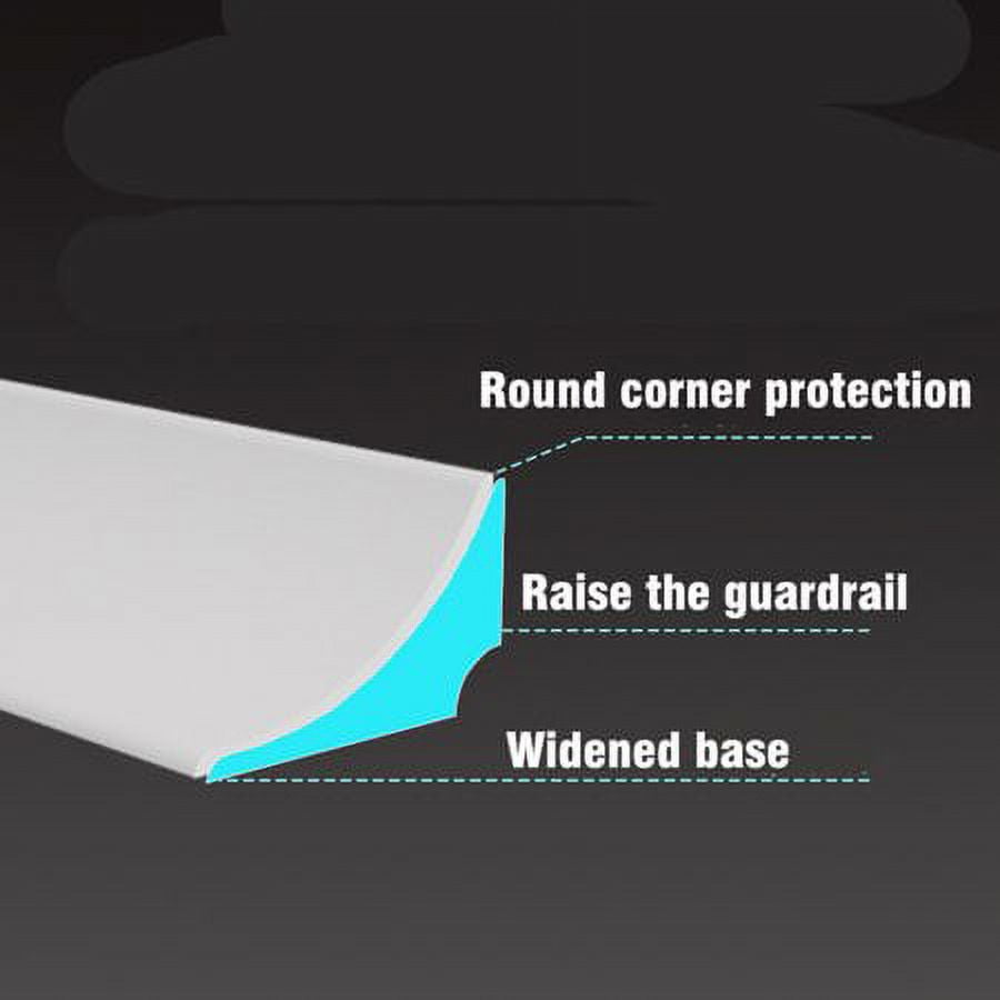1M-4M Water Barrier for Sink, Silicone Water-Blocking Self-Adhesive Splash Guard, Suitable for The Gap Between the Shower Kitchen Countertop Sink and Cooktop,by