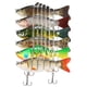thumbnail image 5 of PESCA CON Señuelo de PESCA CON MÚLTIPLES Articulaciones Realistas 7 segmentos DUROS CIGüEñIMENTO DE PESCA SEDORA TRAJE DE PESCA DE PESCADO, 5 of 7