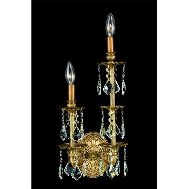 Details about   American Country Crystal Sconce Candle Holder E14 Aged Finish Wall Lamp Fixtures 