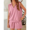 thumbnail image 6 of Cuteduck Women Two Piece Outfits Shorts and Short Sleeve Tops Lounge Sets Shorts Summer Tracksuit Sweatsuit Set S-XXL, 6 of 6
