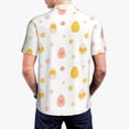 thumbnail image 4 of Balery Funny Chicken Printed Men’s Short Sleeve Polo Shirt, Midweight Men's Shirt,Golf Polo shirts -, 4 of 9