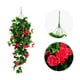 thumbnail image 4 of 9 Forked Imitation Morning Wall Hanging Trumpet Flower Imitation Flower Rattan Decorative Flower Chlorophytum Comosum, 4 of 6