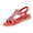 #9 Red, variant on Orthopedic Sandals For Women 2026 Rhinestones Flat Sandals Dressy Comfort Walking With Non Slip On Casual Summer Beach Shoes Sparkling Jeweled Bohemian,Red Size 43
