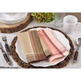 thumbnail image 3 of Fennco Styles Classic Stitched Line Nature Or Salmon Color Table Linen Collections, 3 of 16