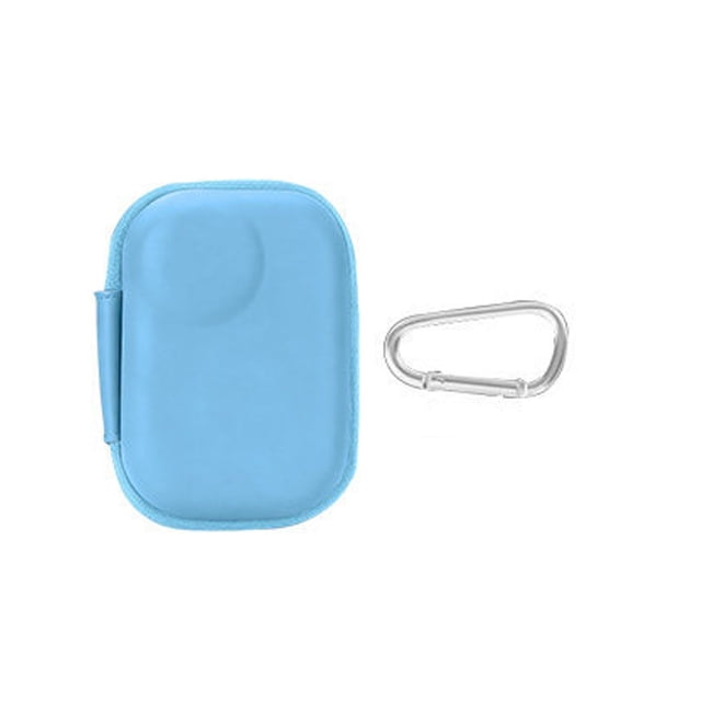 Sac de Rangement Portable et Imperméable pour Insta360 GO Ultra, Étui de Protection Rigide Antichoc en PU avec Doublure en Velours, Pochette de Protection pour Objectif d'Appareil Photo
