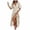 Beige, variant on Glisme Casual Dresses For Women Summer Short Sleeve V Neck Swing Dress Flowy Tiered Maxi Beach Dress Beige Sundress Party Dresses