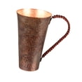 thumbnail image 2 of Injueey Taza Pure Cer para bebidas frías Taza de cerveza tradicional Taza Cer para estilo cafetería bar A Mostrada Bronce Estilo G, 2 of 6