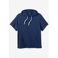 thumbnail image 4 of KingSize Men's Big & Tall Short Sleeve Jersey Hoodie, 4 of 5