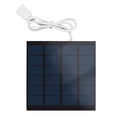 thumbnail image 2 of Panel 1.5W 6V Portable Solar Charger Waterproof Solar Panel Charger for Camping with USB Interface for Charging Mobile Phones Power Banks Mini Fans LED Light, 2 of 7