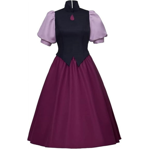 Women's Themed Party Amity Blight Regal Purple Fantasy Dress Outfits
