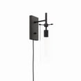 thumbnail image 5 of Modway Skylark Wall Sconce in Clear Black, 5 of 7