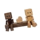 thumbnail image 5 of Pareja de muñecos de madera con pies temblorosos, versátiles para el salpicadero del coche o la mesa. B, 5 of 9