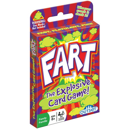 FART - The Explosively Hysterical Card Game - Lowest Score Wins - 3+ (Best Three Player Card Games)