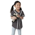 thumbnail image 2 of Ma Croix Kids Baseball Button Down Jersey Youth Active Athletic Uniform, 2 of 5