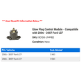 thumbnail image 2 of Glow Plug Control Module - Compatible with 2006 - 2007 Ford LCF, 2 of 2