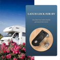 thumbnail image 4 of Door Lock Duty Compression Latch Lever Lock for RV Marine, 4 of 5