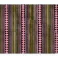 thumbnail image 4 of oneOone Cotton Flex Fabric Stripe & Floral Block Printed Craft Fabric BTY 40 Inch Wide, 4 of 4