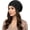 Black, variant on Women's Summer Crochet Beanie, Breathable Cotton Slouchy Knit Hat, Lightweight Handmade Skull Cap for Travel Daily Wear