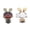 dark brown, variant on Delicate Themed Headphone Headband Adornment Decorative Rhinestones Design Enhances Your Sound Gear