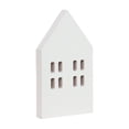 thumbnail image 1 of Letrero de madera con forma de casa, letrero para casa de campo, casa de madera navideña, para Blanco, 1 of 9