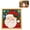 Santa Claus, variant on Premium No-Sew Kinusaiga Fabric Art Kit Layered Fabric Tucking Craft DIY Handmade Textile Decor, Easy Art & Craft Kit with Pre-Designed Template Relaxing Handmade Art Project for Adults