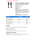 thumbnail image 2 of Front Strut Assembly Kit - Compatible with 2006 - 2011 Honda Civic Coupe 2007 2008 2009 2010, 2 of 2