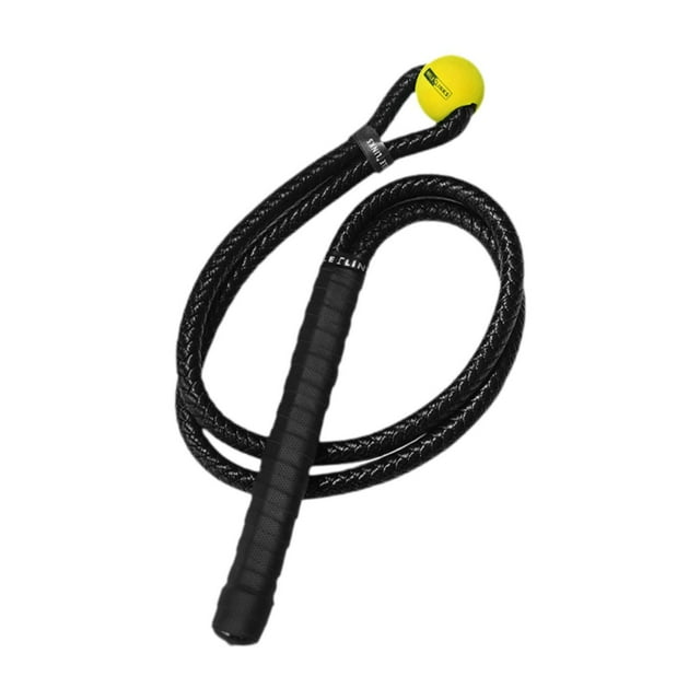 S SERENABLE Golf Swing Training Aid Auxiliary Training Tool Warm up Rope,Portable,Practice Equipment for Beginner Strength,Rhythm,Balance Black