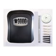 thumbnail image 1 of Key Safe Box Outdoor, Plastics Wall-Mounted Key Safe Weatherproof Combination Key Storage Lock Box Indoor and Outdoor Password Key Lock Box ,Easy Installation, 1 of 7