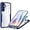 Blue, variant on 360°All-Inclusive Phone Case for Samsung Galaxy S23 FE, [Built in Screen Protector] Dual Layer Full Body Shockproof Clear Cover Case [Not-Yellowing] for Samsung Galaxy S23 FE QB-Pink