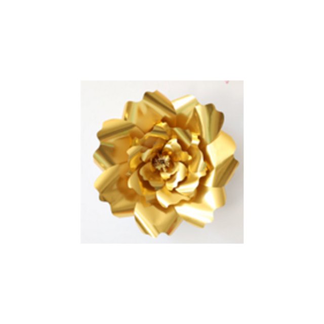 2Pcs Handmade Giant Paper Rose Flower 20cm/7.87'' DIY Backdrop Wall Wedding Party Decor