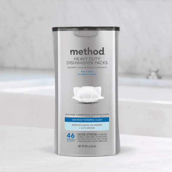 Method Auto Dish Heavy Duty Dishwasher Packs - 30oz/46ct