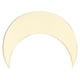 thumbnail image 3 of Decoración de pared, espejo en forma de luna, adhesivo decorativo para pared, adhesivo para pared, durabilidad extendida, 3 of 8