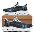 thumbnail image 1 of Yikeluo Zapatos casuales para hombre, diseño de tecnólogo radiológico, calzado con cordones, zapatillas transpirables para caminar, zapatos femeninos, 1 of 6