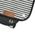 thumbnail image 5 of Twine Picnic Blanket - Waterproof Outdoor Blanket , Navy/White Striped 6pc, 5 of 6