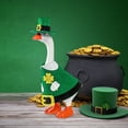 thumbnail image 4 of Porch Goose Outfits, Outdoor White Goose Statue with Costume set Garden Decor, for Holiday Porch ,Gooses Clothes Yard Accent for Home Decors Housewarming Gifts, 4 of 4
